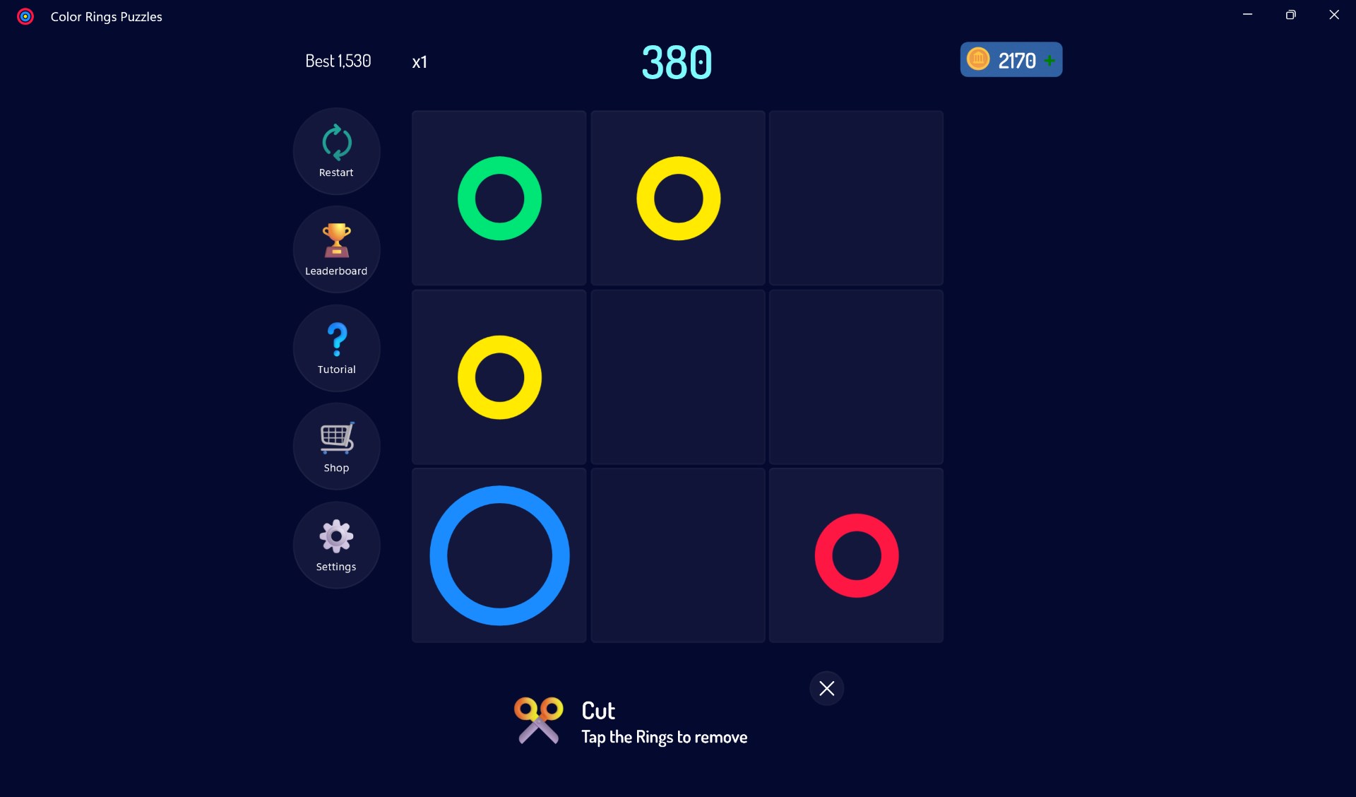 Power-ups: Cut & Undo