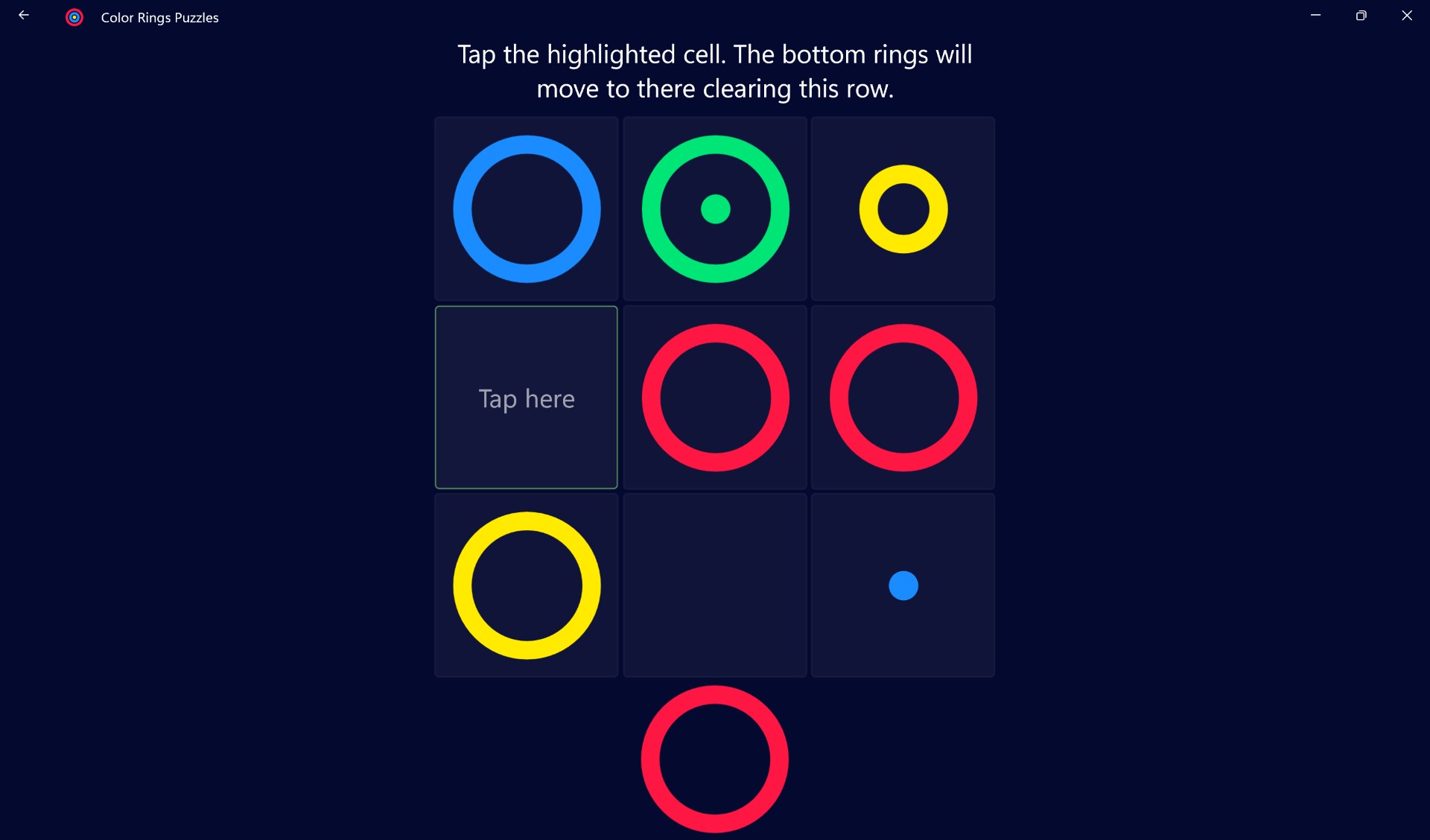 Tutorial explaining the game play