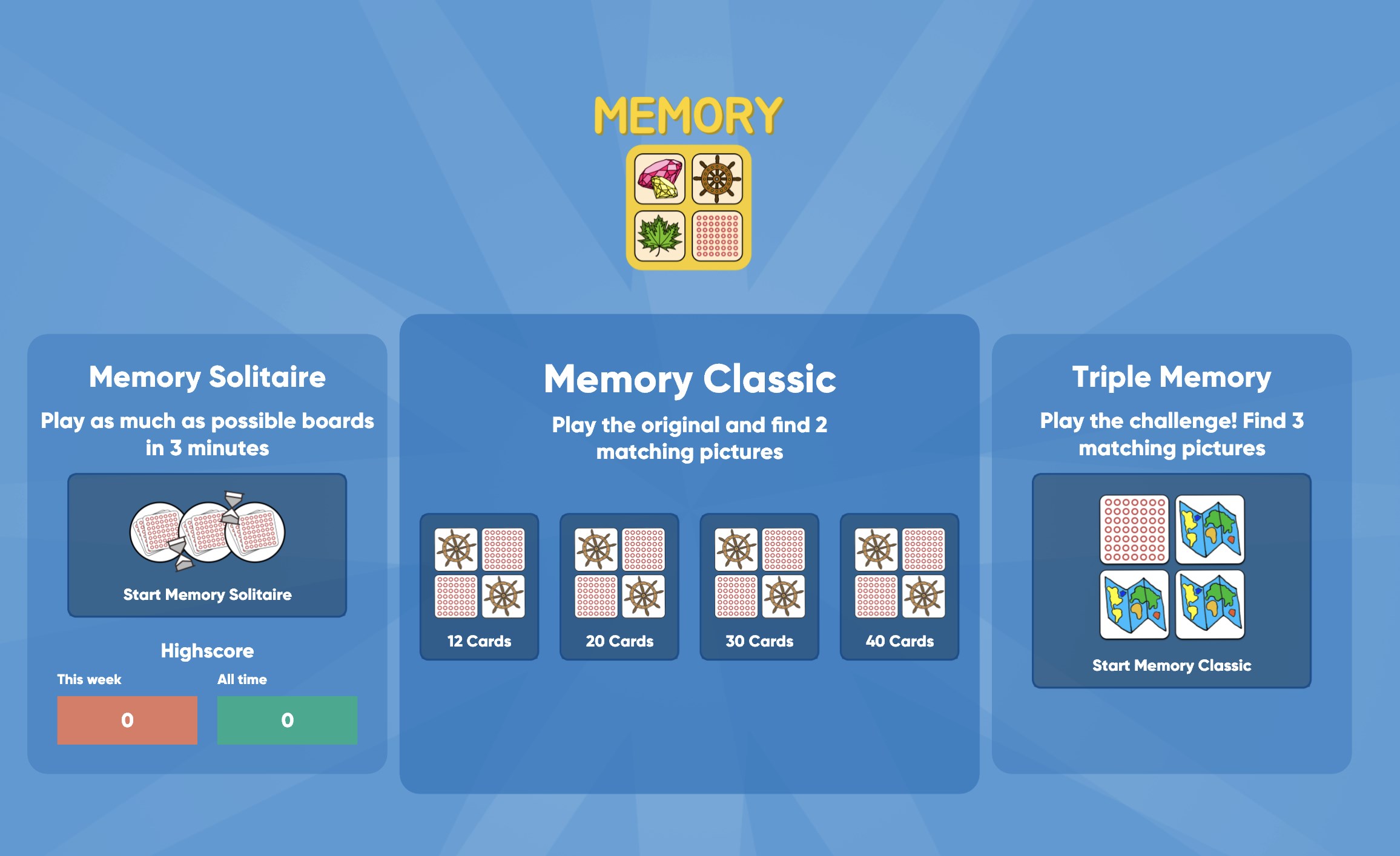 Memory Game Classic screenshot 3