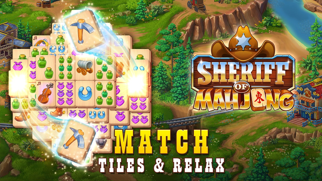 Sheriff of Mahjong Solitaire: Classic Tile Match screenshot 3