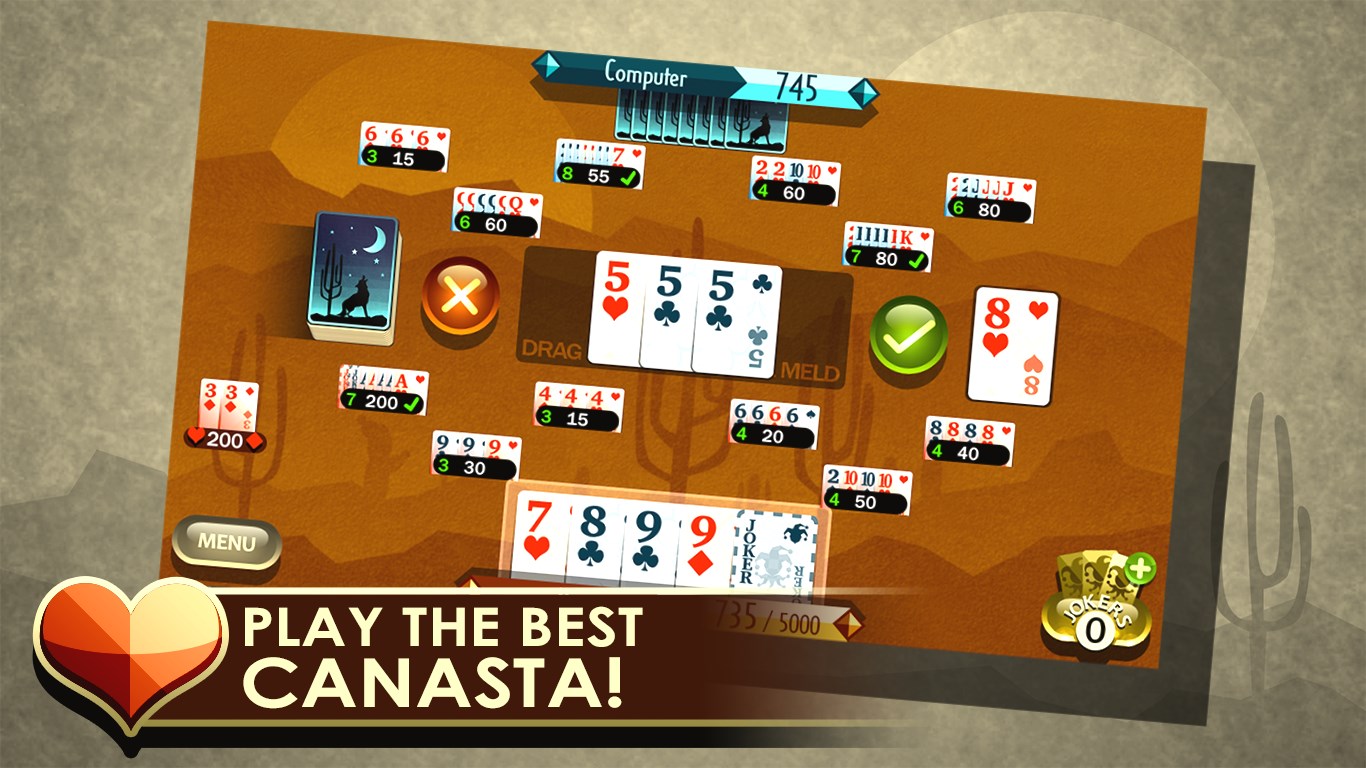 Canasta Royale screenshot 5