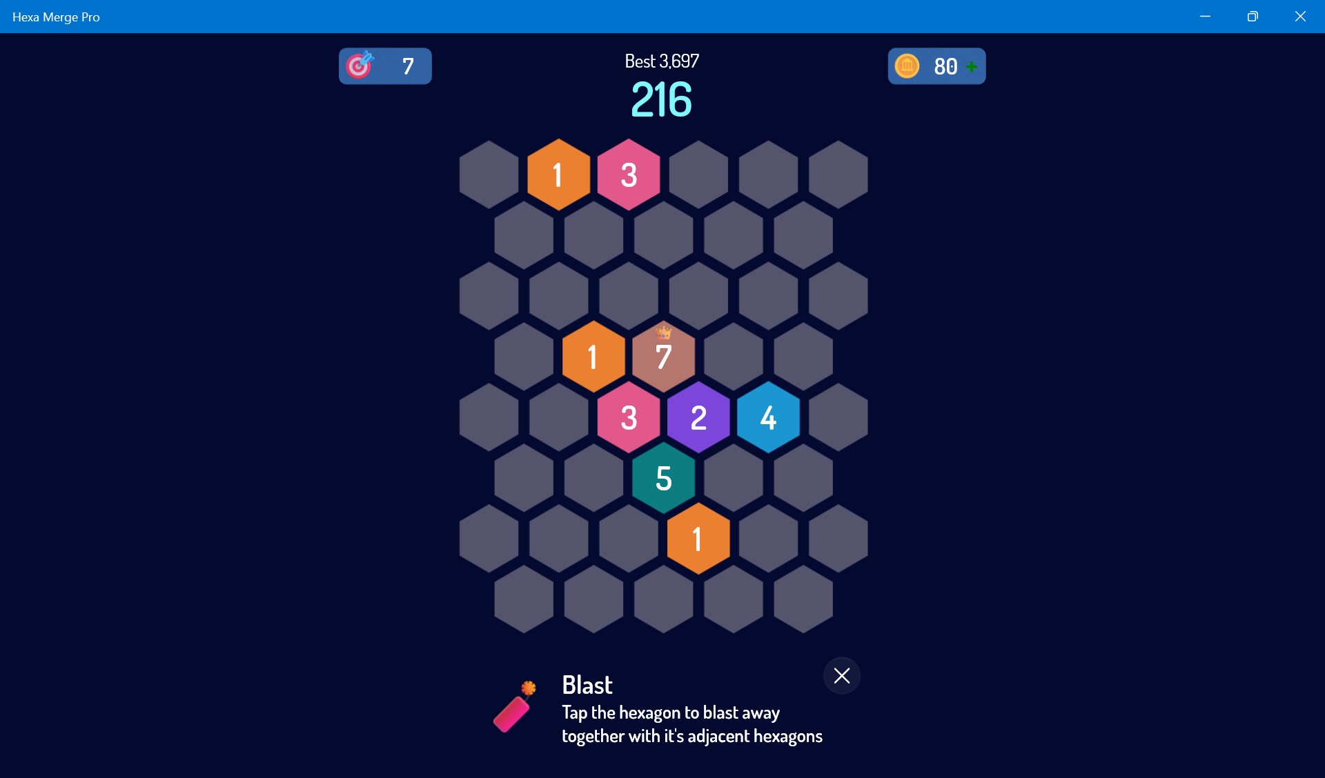 Hexa Merge Pro screenshot 2
