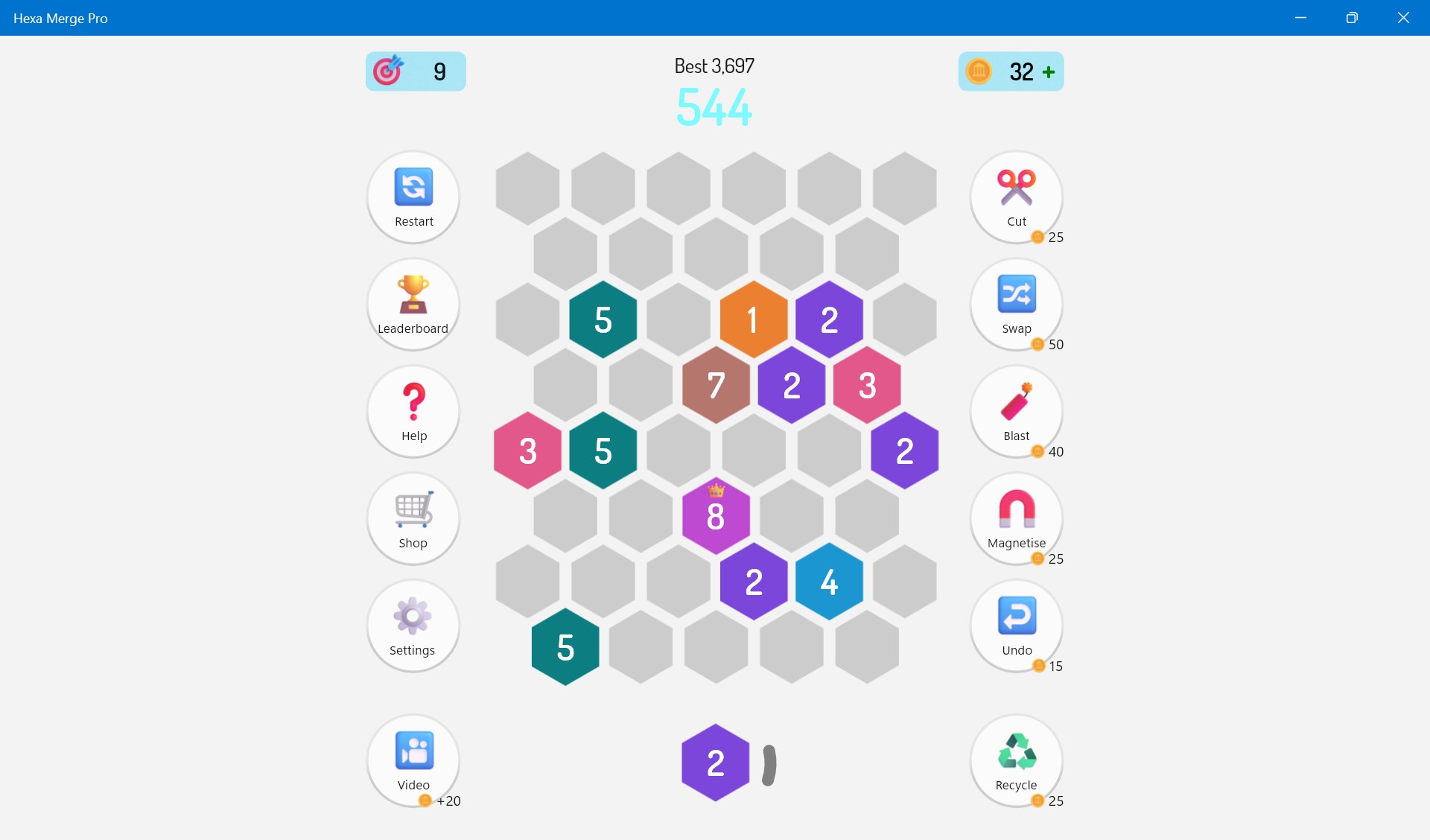 Hexa Merge Pro screenshot 4