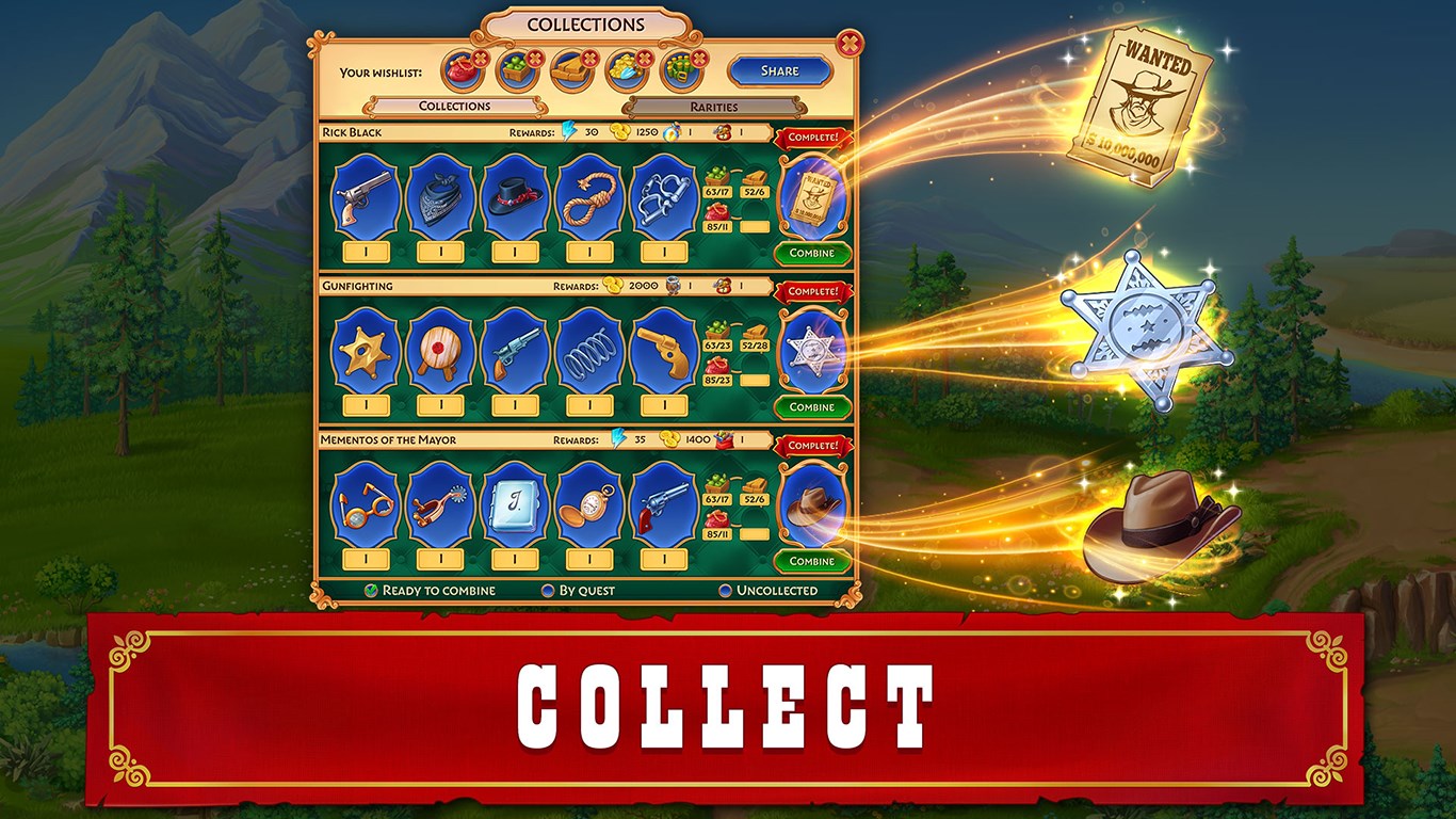 Jewels of the Wild West: Match 3 Puzzle Game screenshot 5
