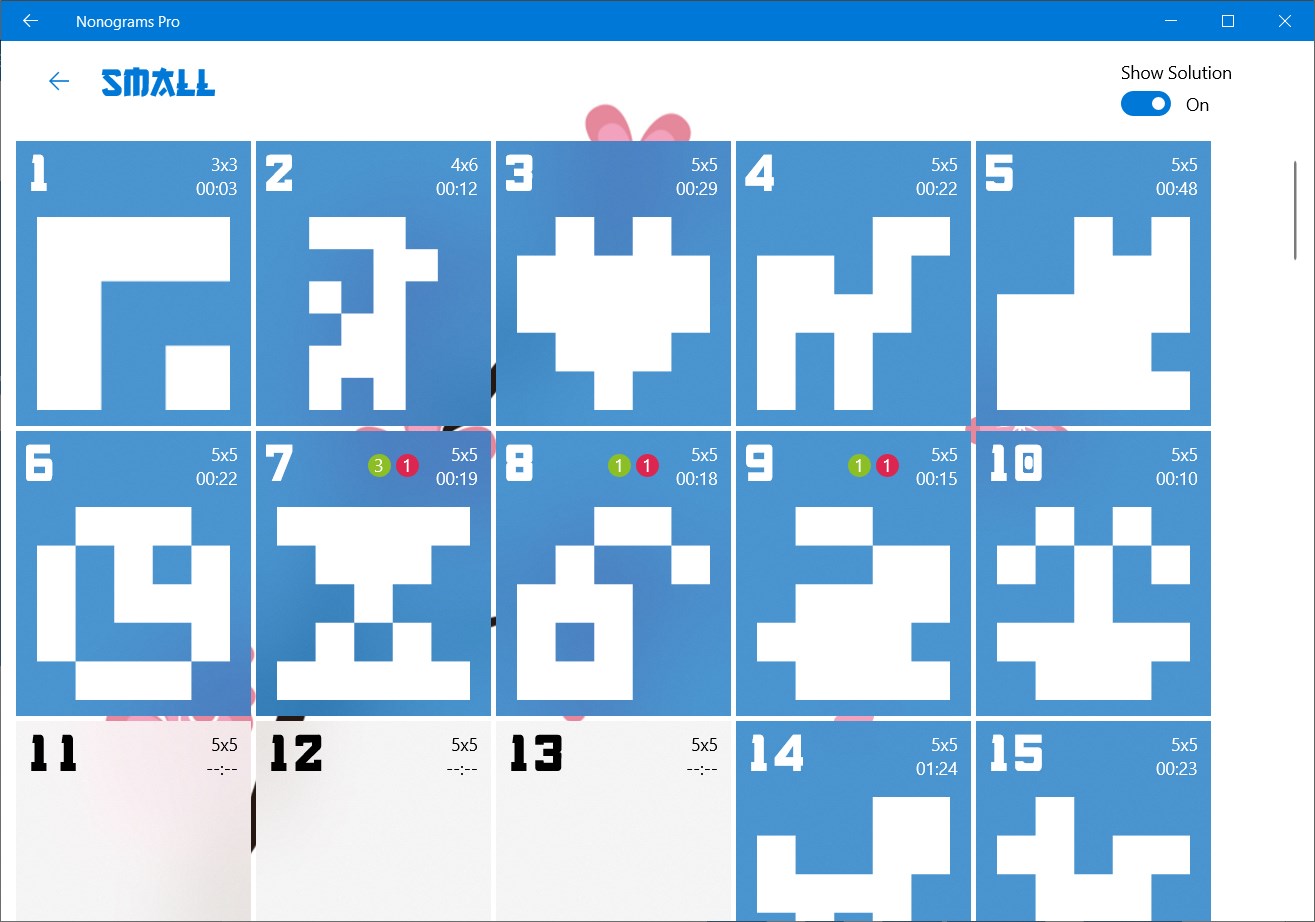 Nonograms Pro screenshot 5