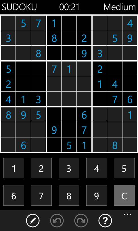 Sudoku screenshot 7