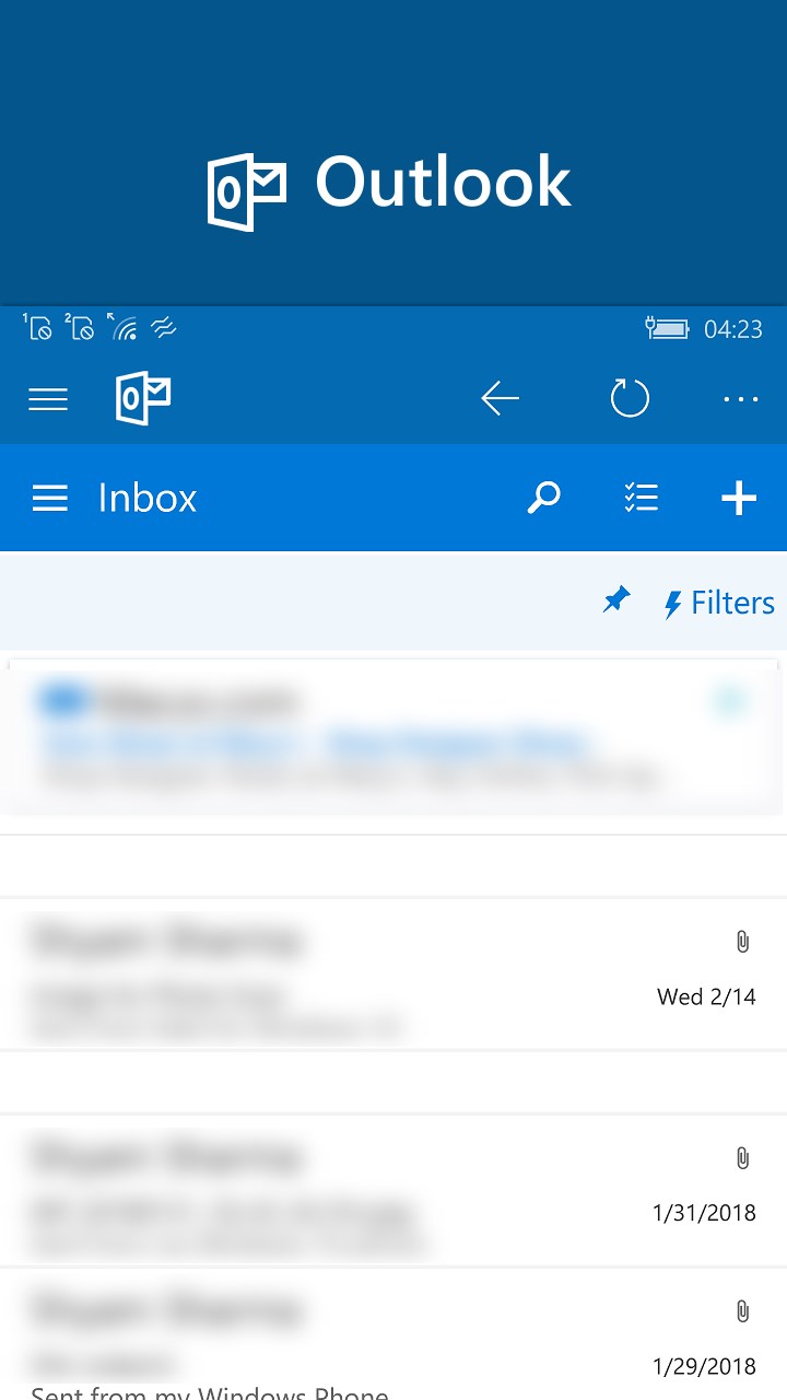 Flow Mail - Email with multi account screenshot 1