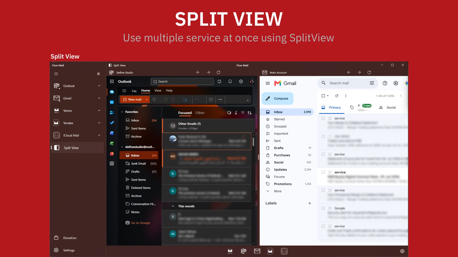Flow Mail - Email with multi account screenshot 7