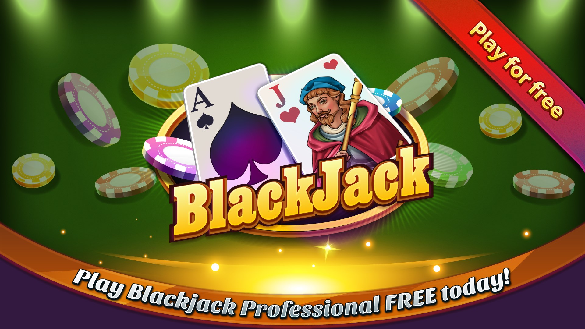 Play Blackjack Professional FREE today!
