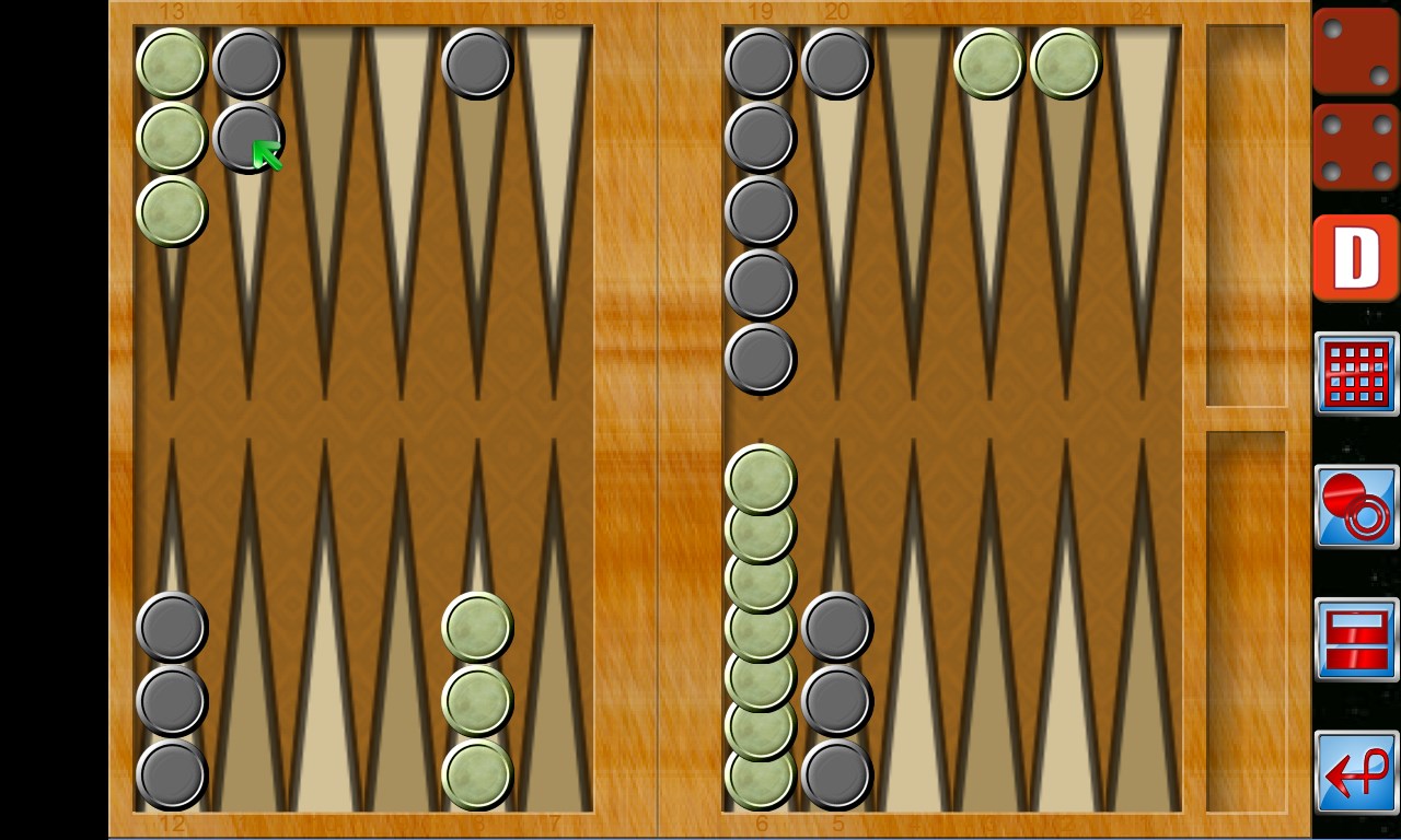 Backgammon V+ screenshot 2