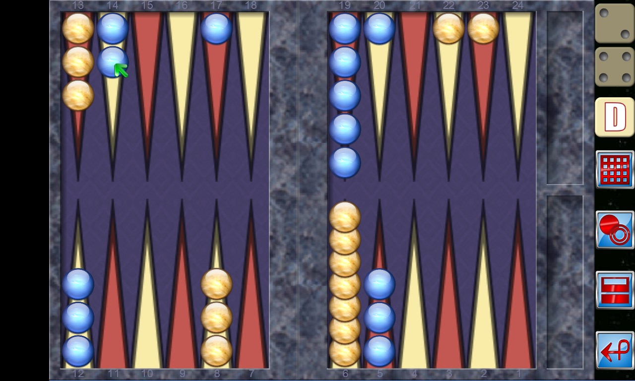 Backgammon V+ screenshot 3