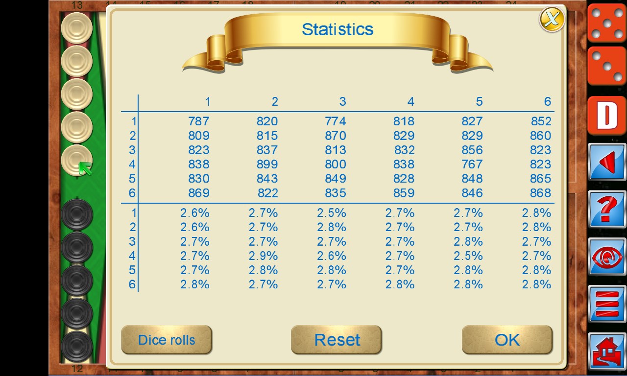 Backgammon V+ screenshot 5