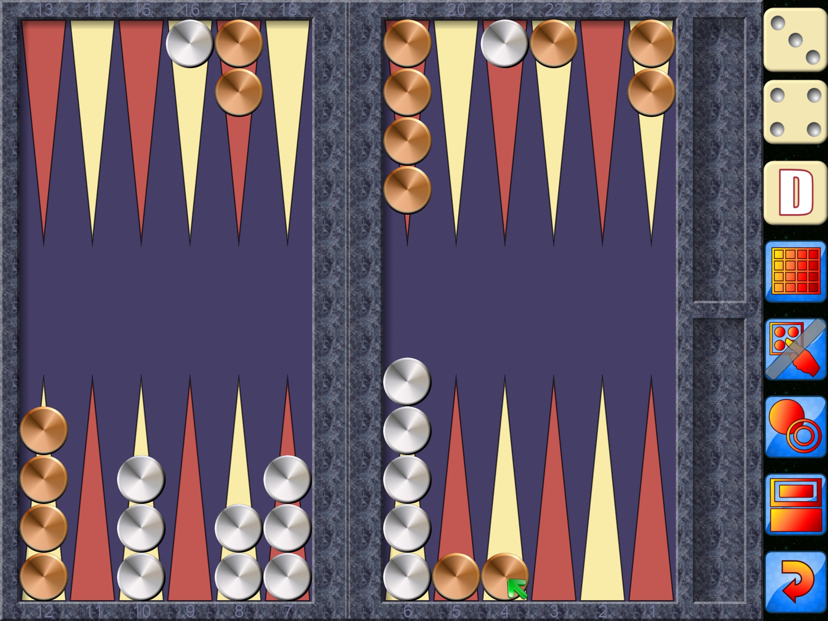 Backgammon V+ screenshot 7