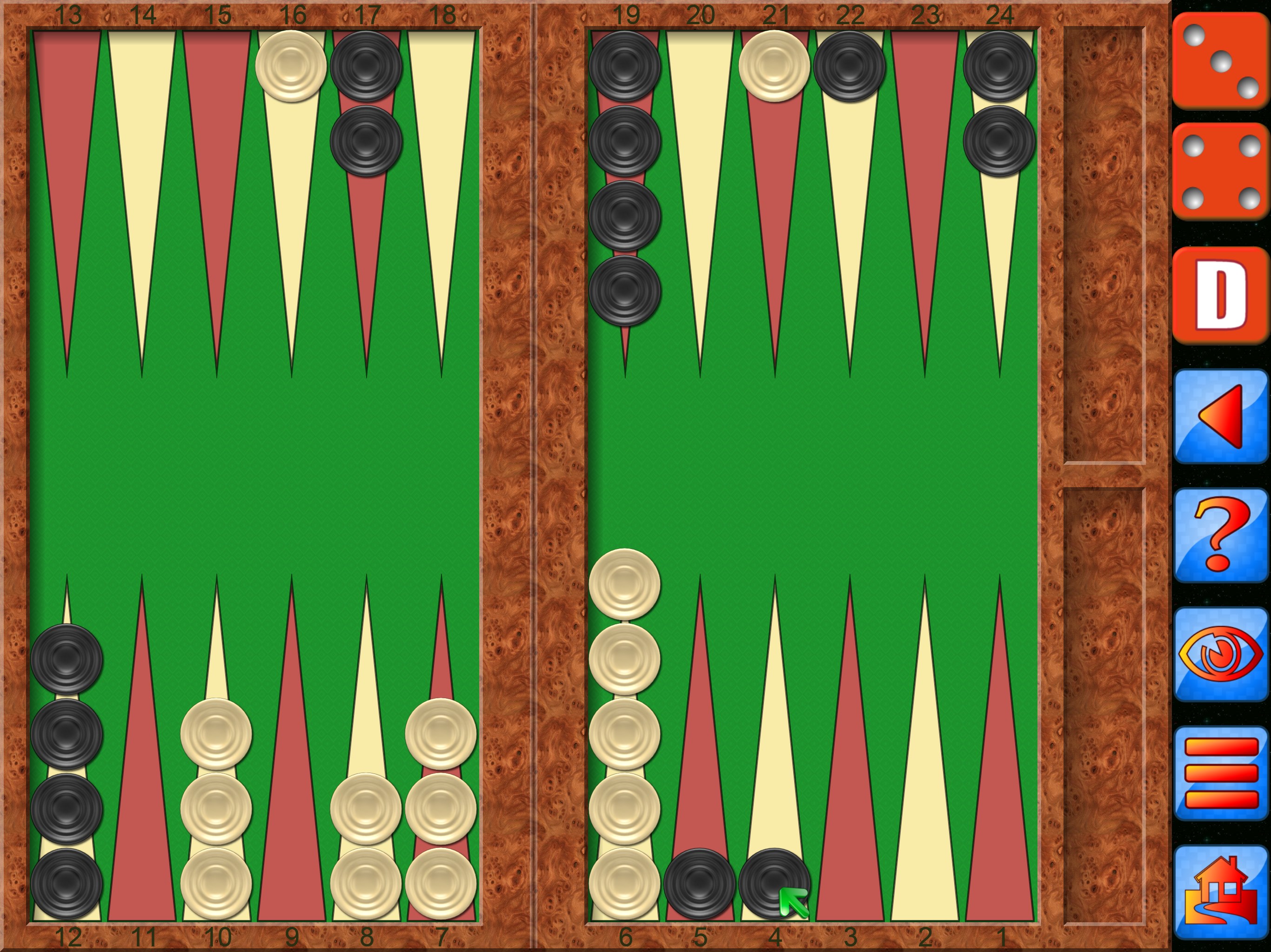 Backgammon V+ screenshot 9