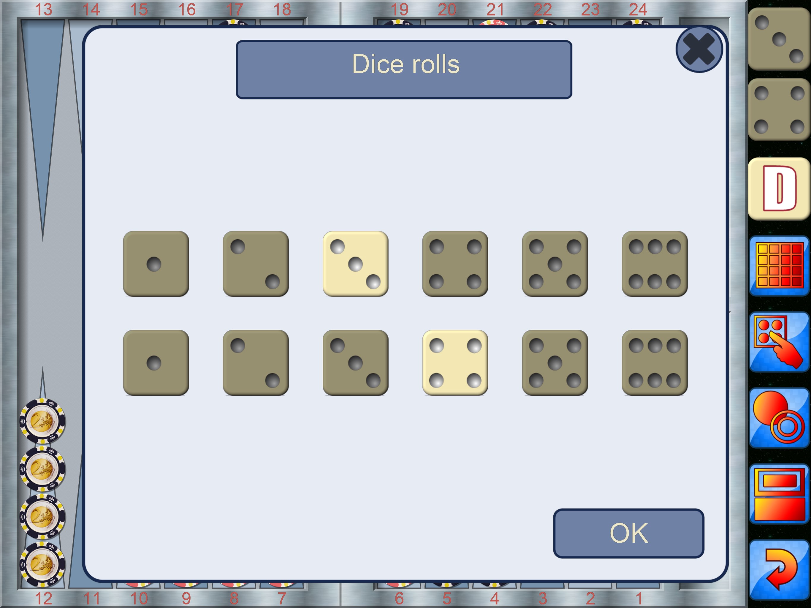Backgammon V+ screenshot 10