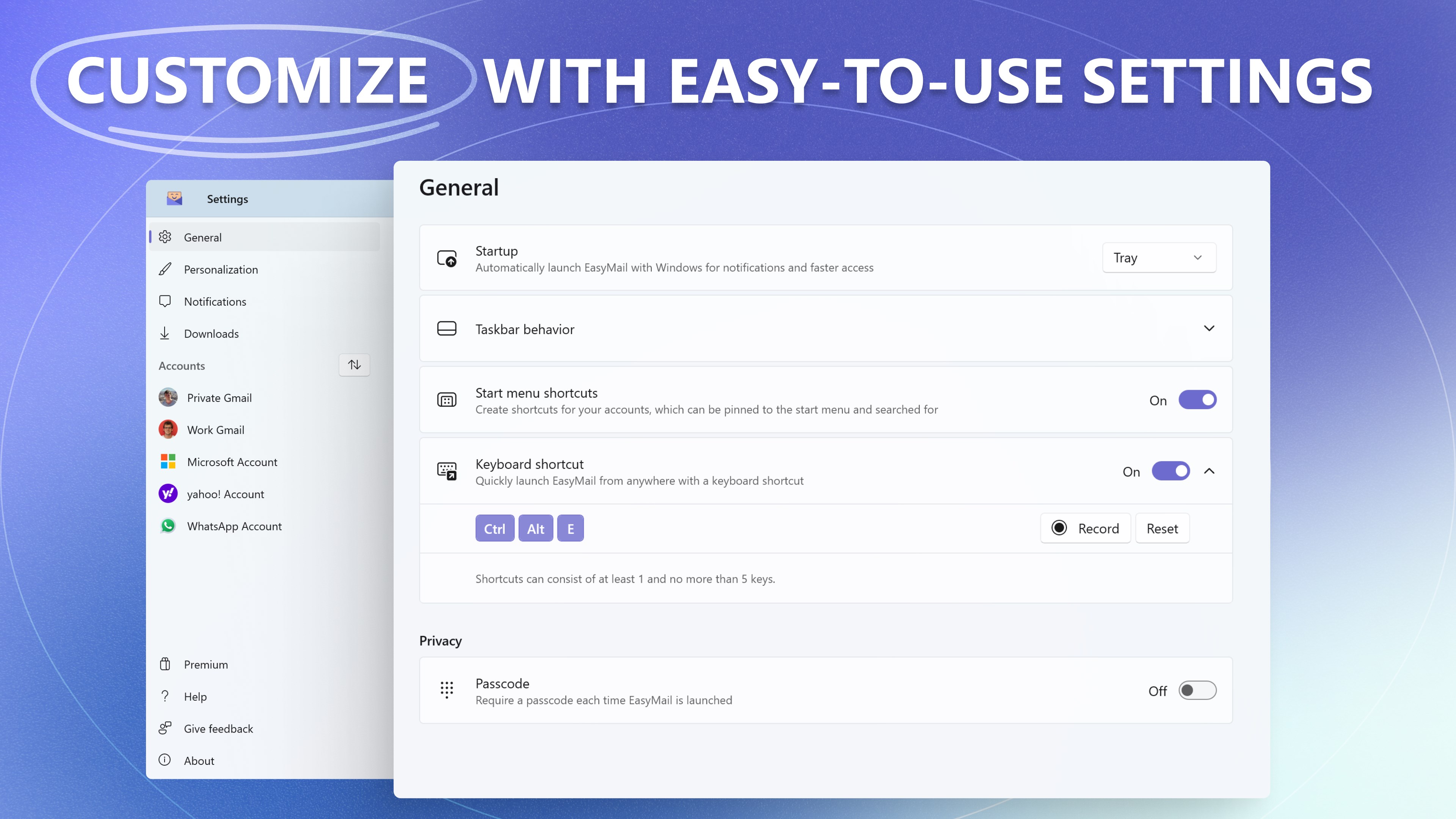 Easy Mail - Email & Messaging and more screenshot 3