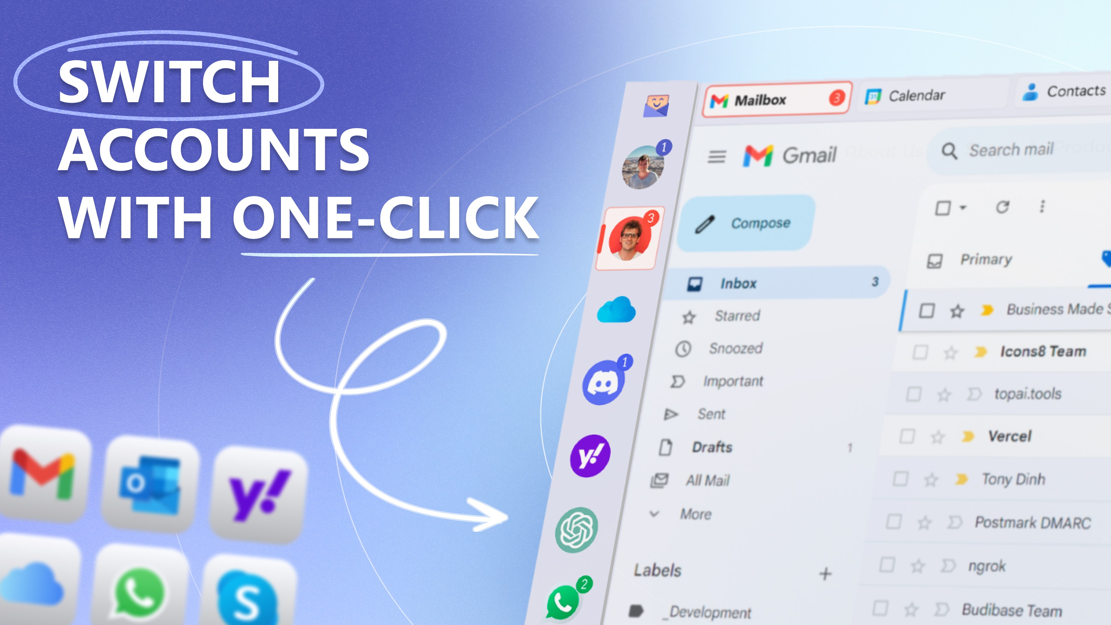 Easy Mail - Email & Messaging and more screenshot 5