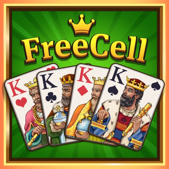 Simple FreeCell Hero 558×558