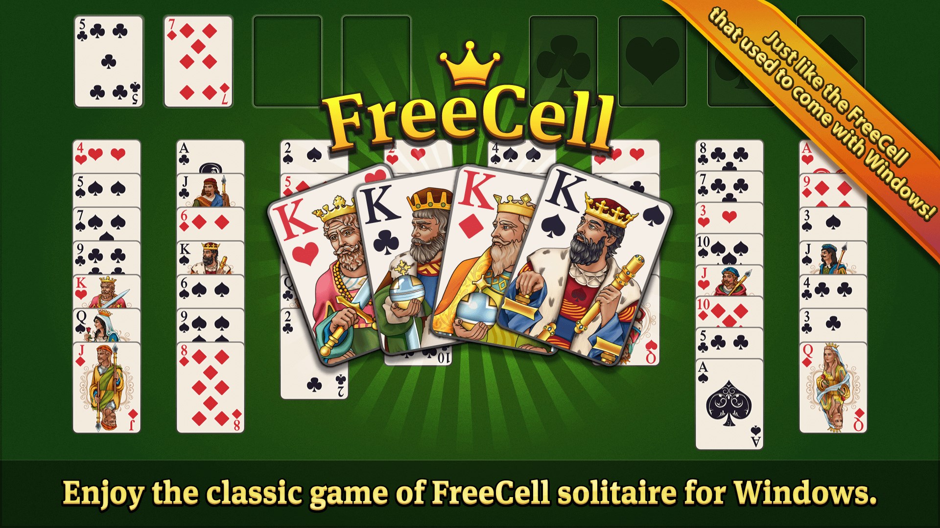 Just like the FreeCell that used to come with Windows!
