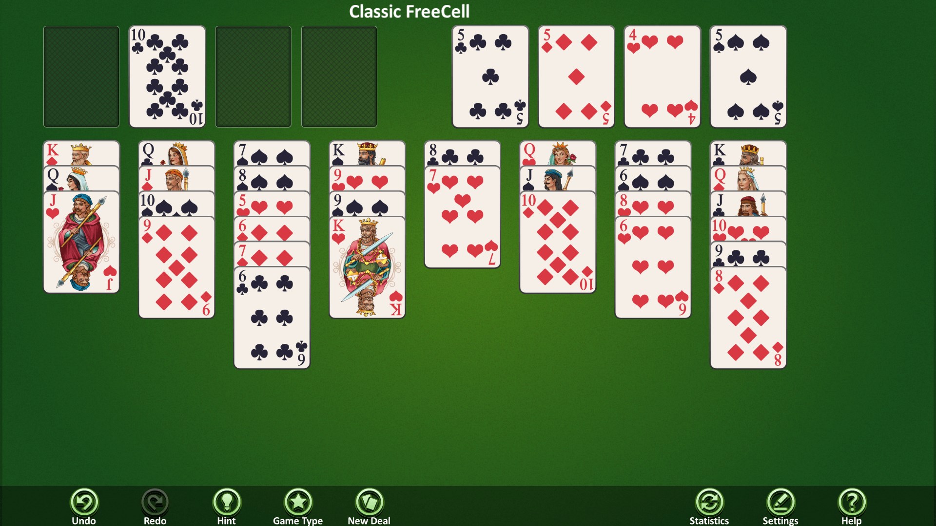Download Simple FreeCell for Windows today!