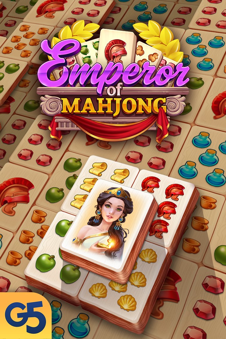 Emperor of Mahjong: Build a city by matching tiles poster