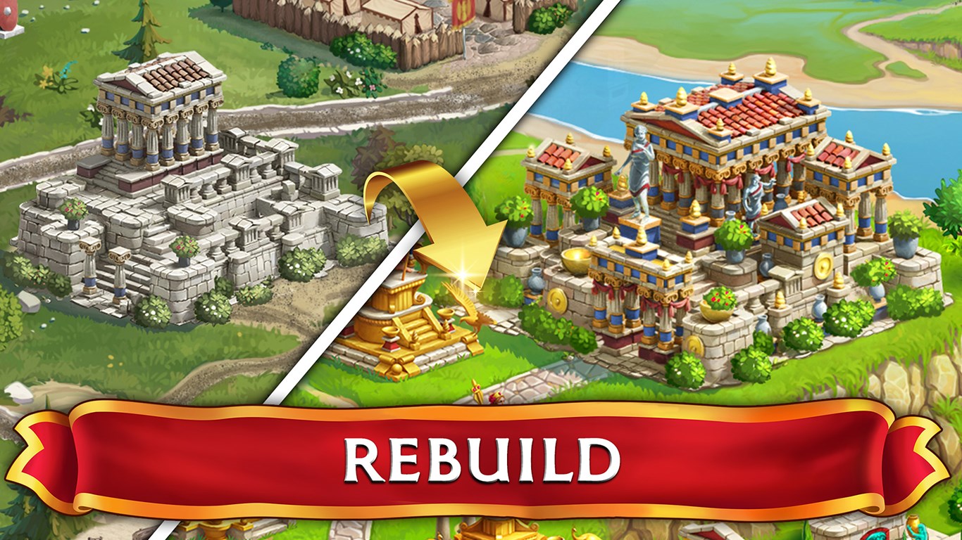 Emperor of Mahjong: Build a city by matching tiles screenshot 4
