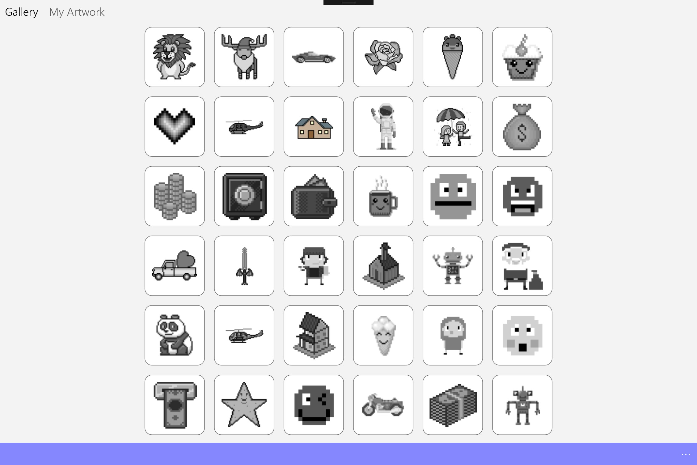 Pixel Art - Color by number coloring book screenshot 1