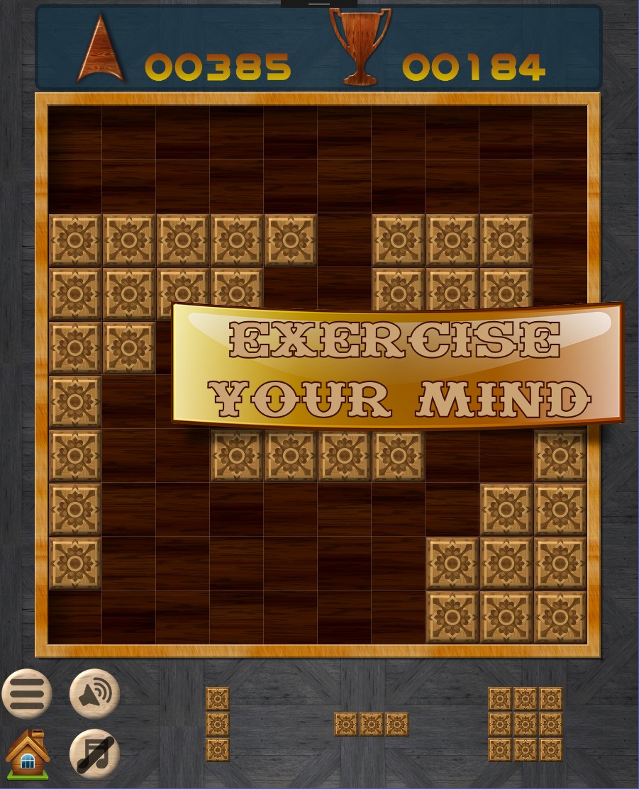 Wooden Block Puzzle Game screenshot 1