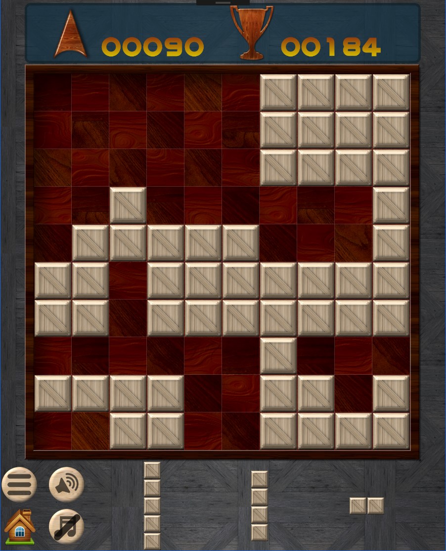 Wooden Block Puzzle Game screenshot 2
