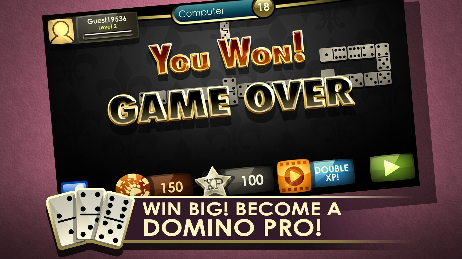 Domino Royale screenshot 1