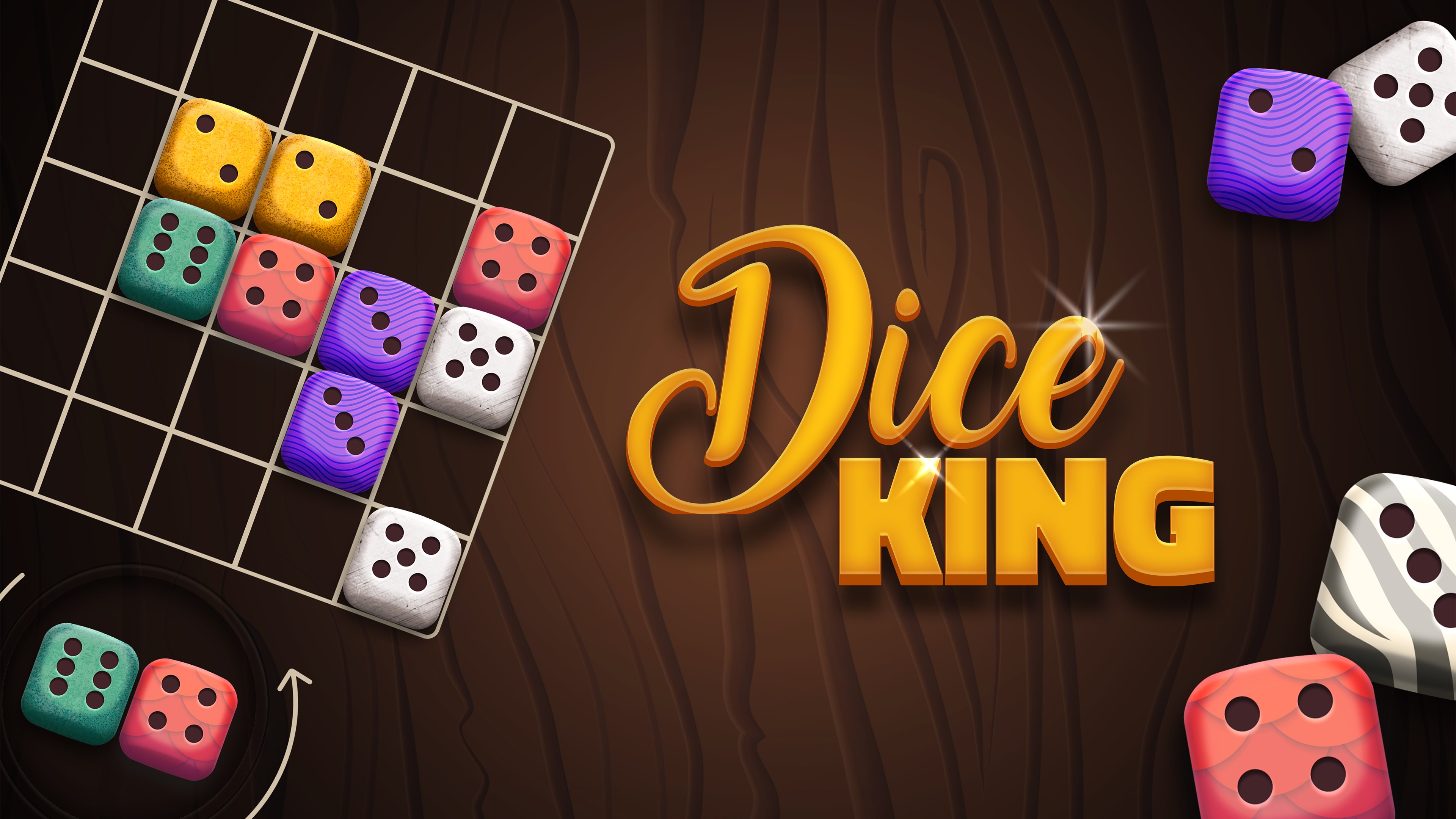Merge the dice and become the Dice King!