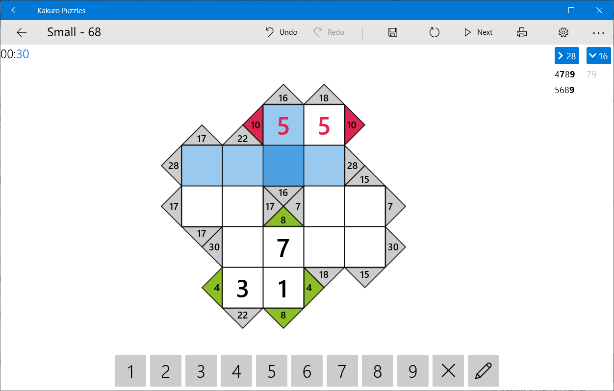 Game page