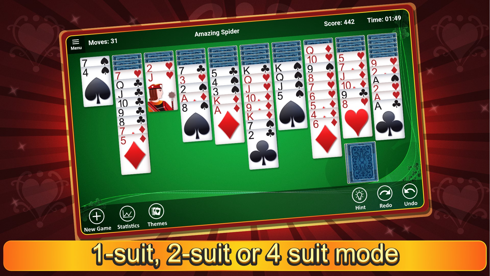 Amazing Spider Solitaire screenshot 4