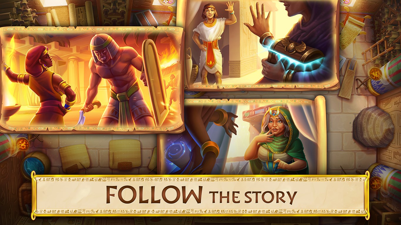 Jewels of Egypt: Match 3 Puzzle Game screenshot 3