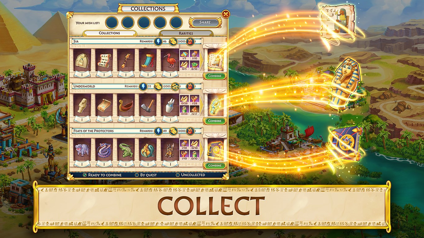 Jewels of Egypt: Match 3 Puzzle Game screenshot 4