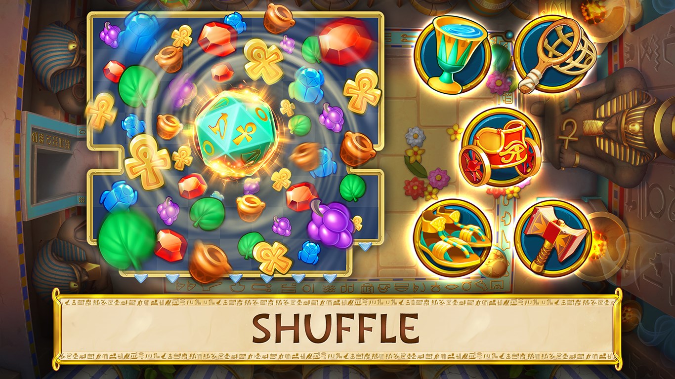 Jewels of Egypt: Match 3 Puzzle Game screenshot 5