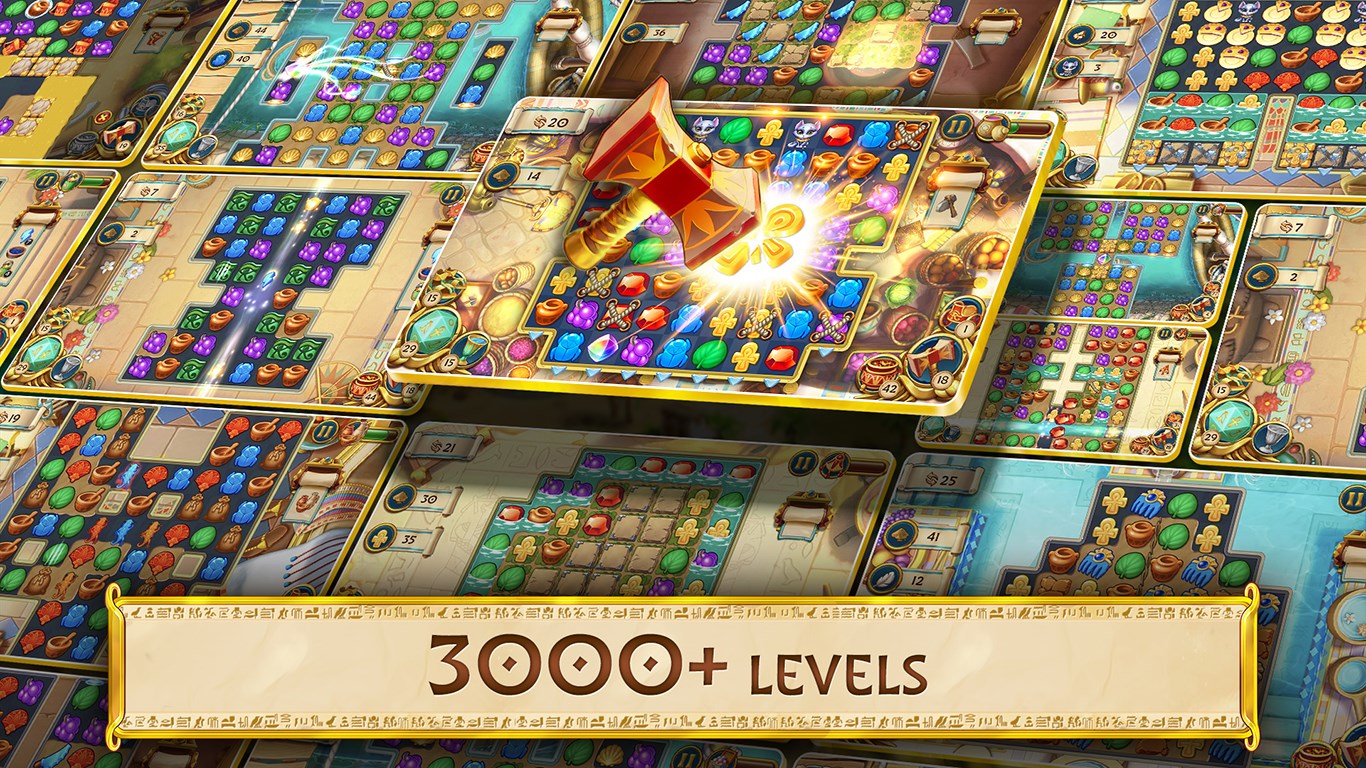 Jewels of Egypt: Match 3 Puzzle Game screenshot 6