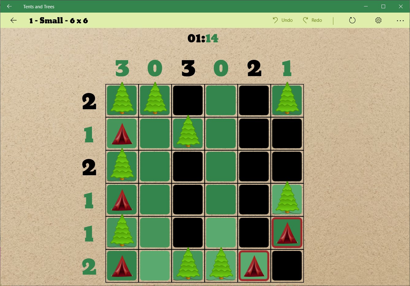 Tents and Trees screenshot 2
