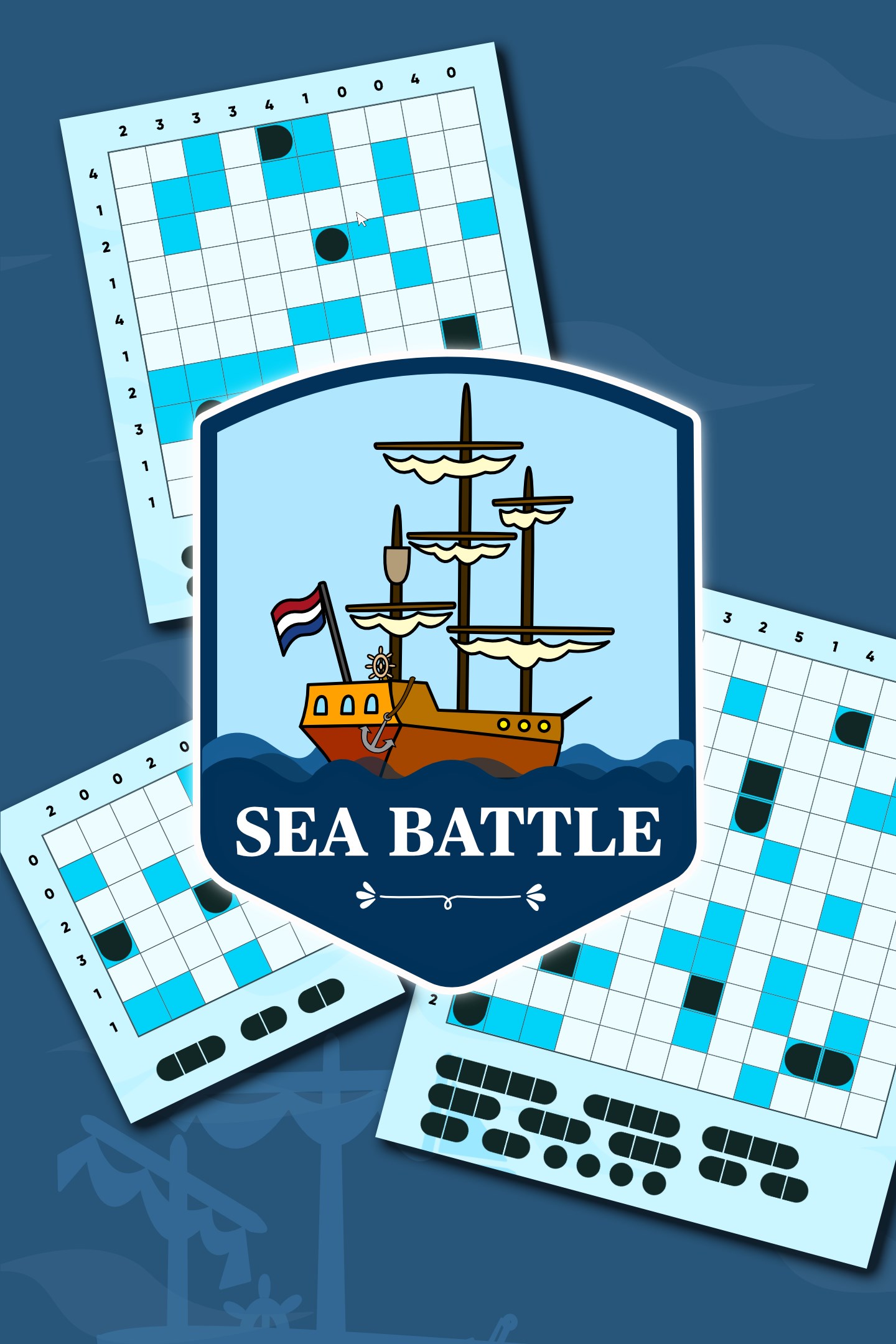 Sea Battle Solitaire poster