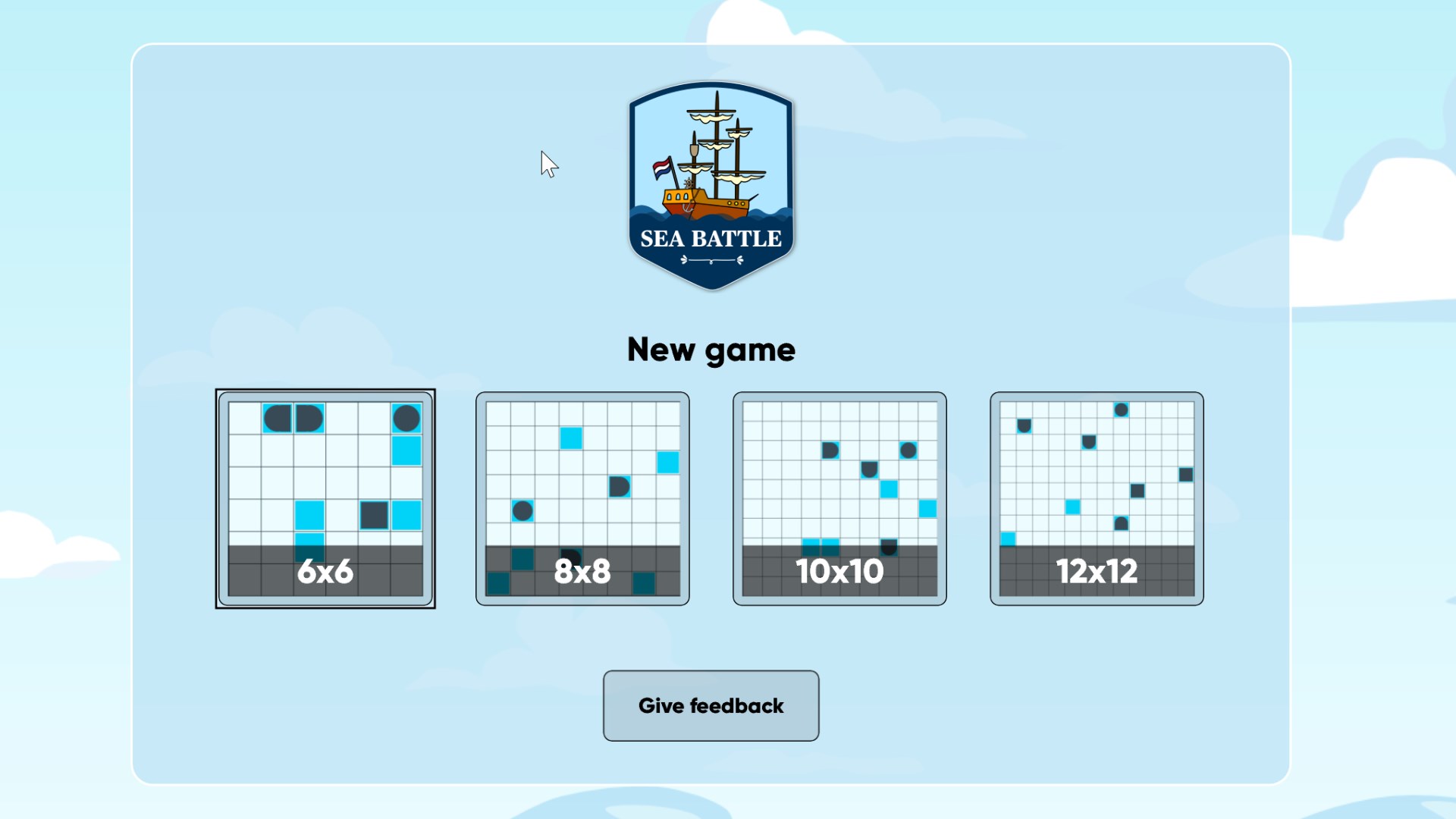 Sea Battle Solitaire screenshot 1