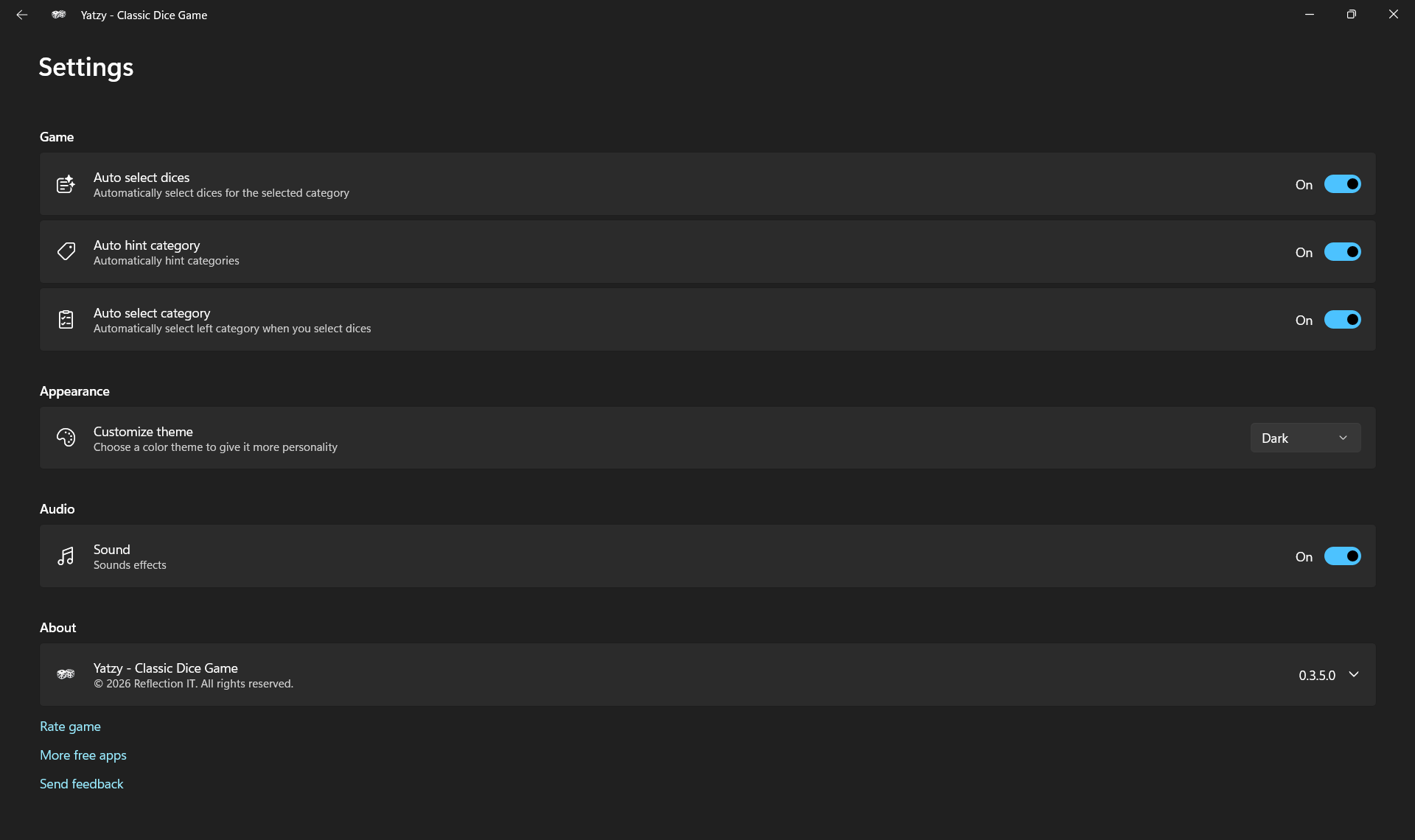 Yatzy - Classic Dice Game screenshot 3