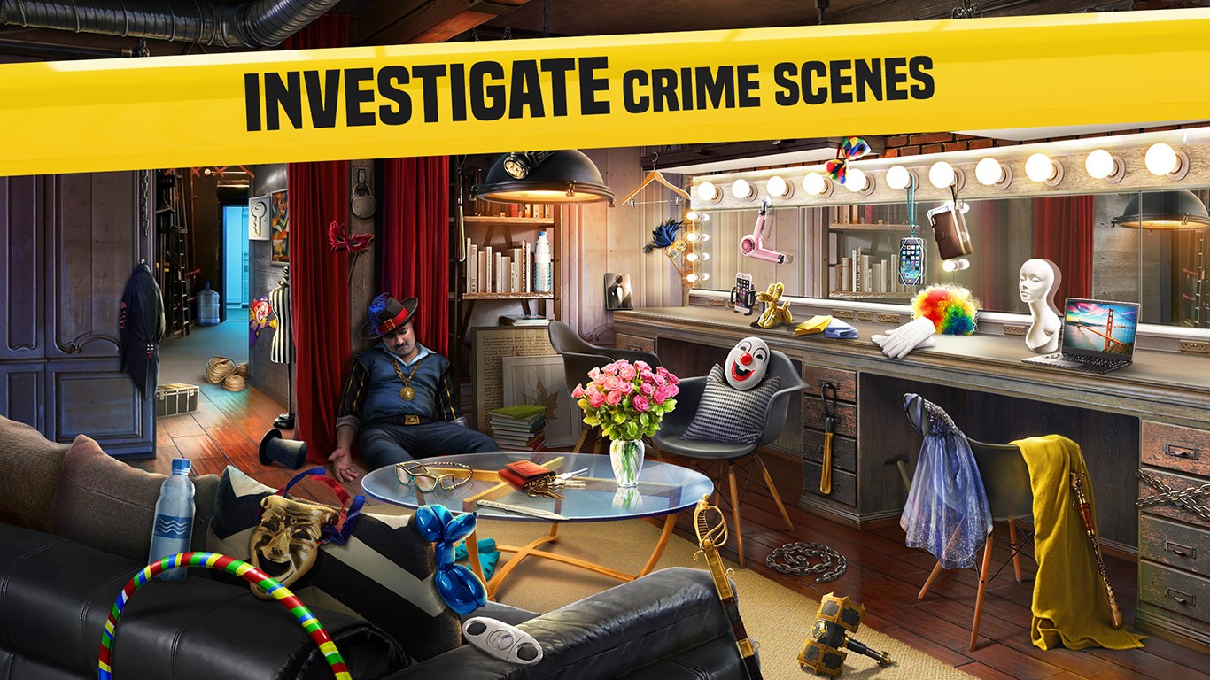 Homicide Squad: Hidden Object Game screenshot 1