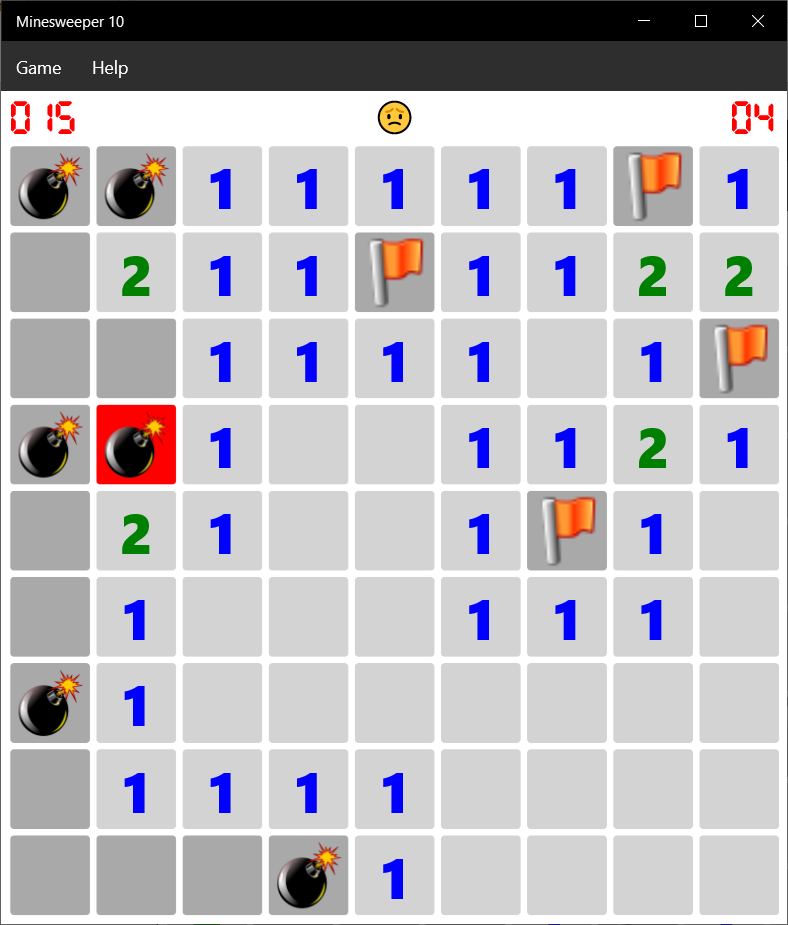 Minesweeper 10 screenshot 1