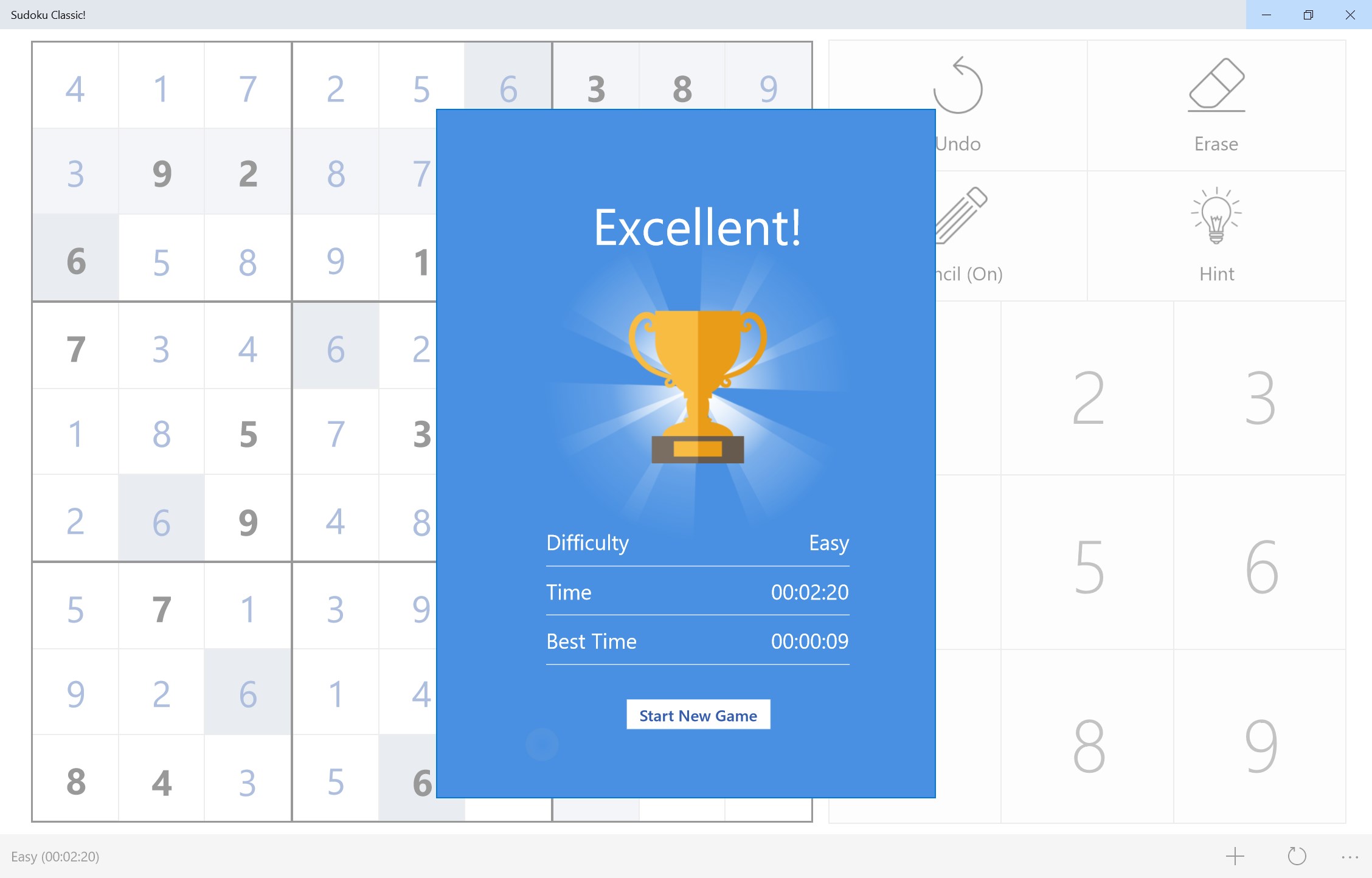 Sudoku Classic! screenshot 5