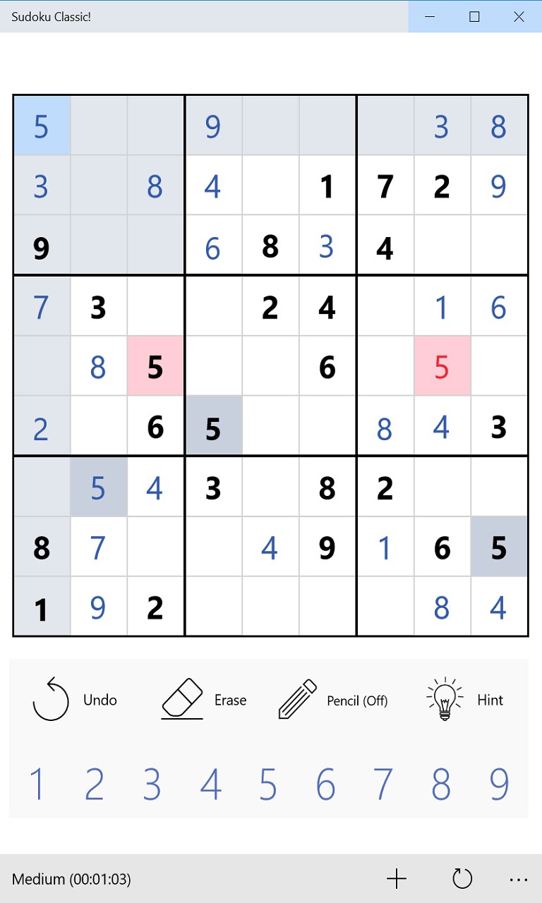 Sudoku Classic! screenshot 7