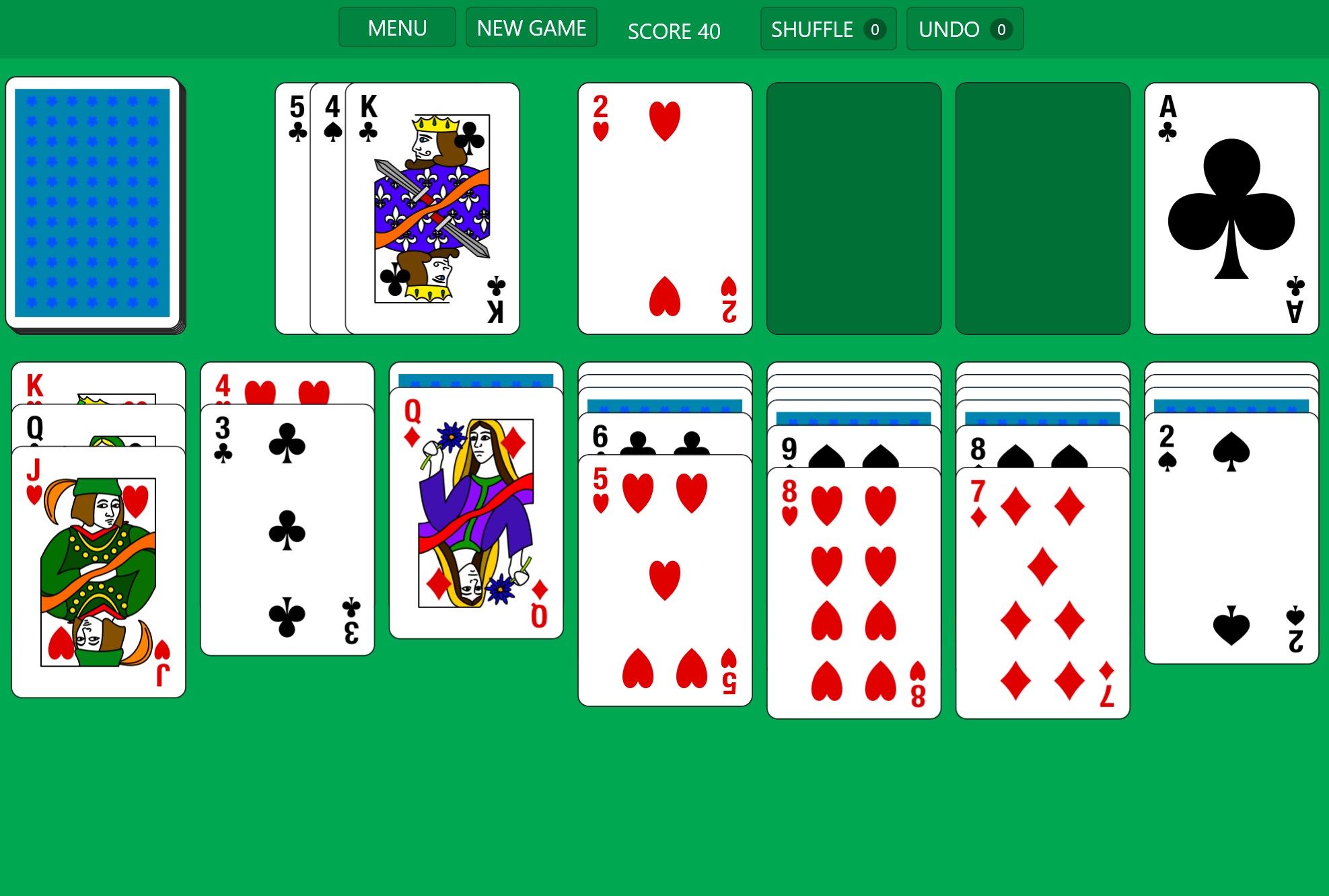 Solitaire '95 screenshot 3