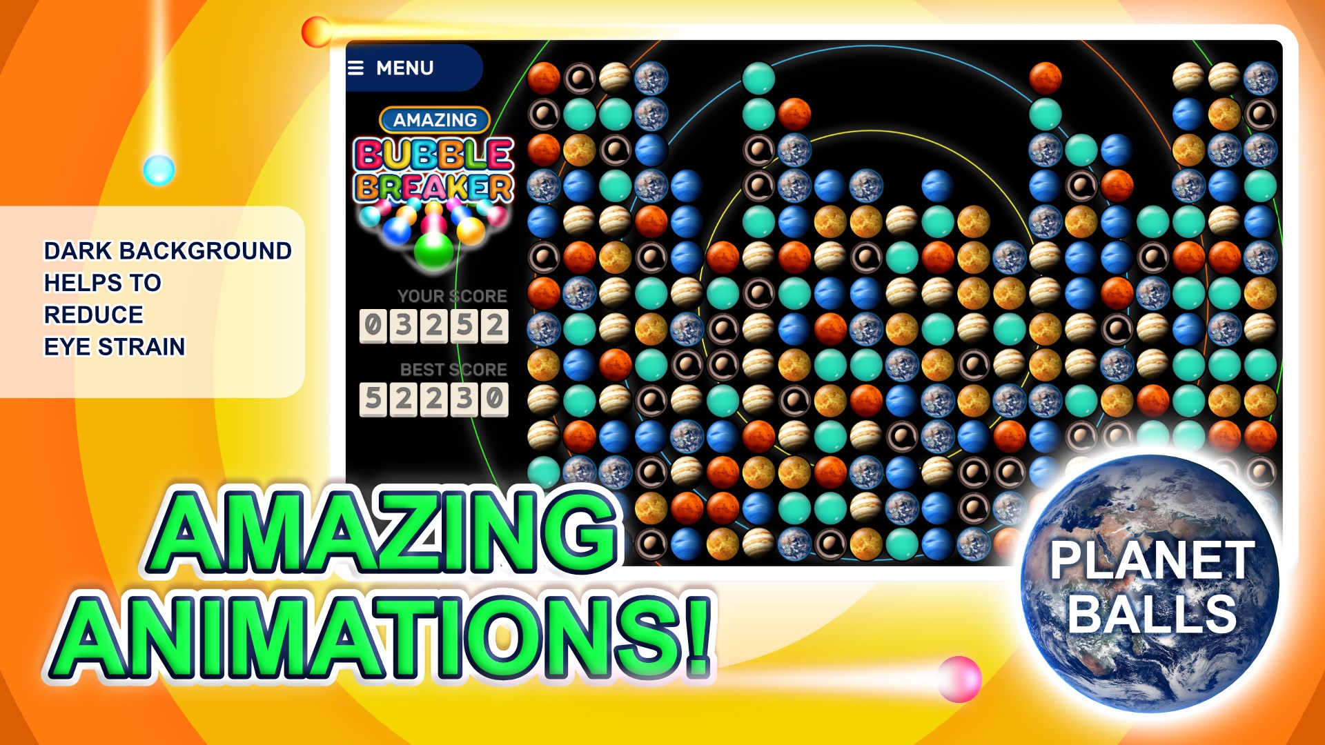 Amazing Bubble Breaker screenshot 1