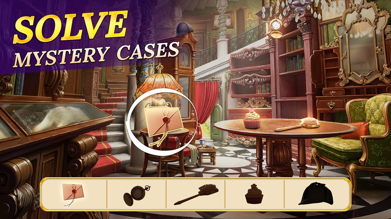 Sherlock: Detective Hidden Object & Match 3 Game screenshot 4