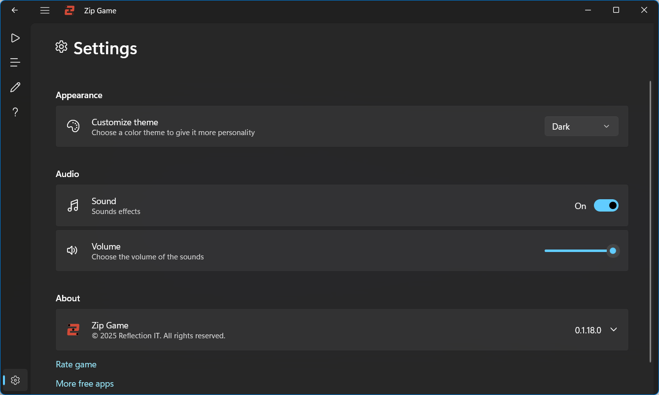 Zip Game screenshot 3