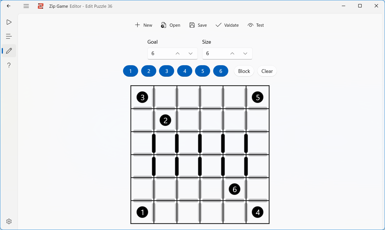 Zip Game screenshot